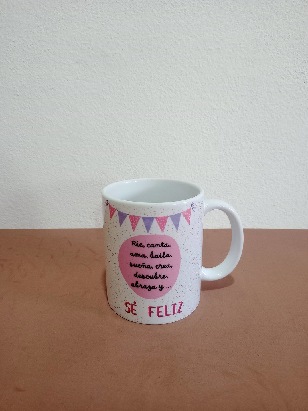 Taza cerámica personalizada