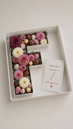 Cupcake Number/Letter Box