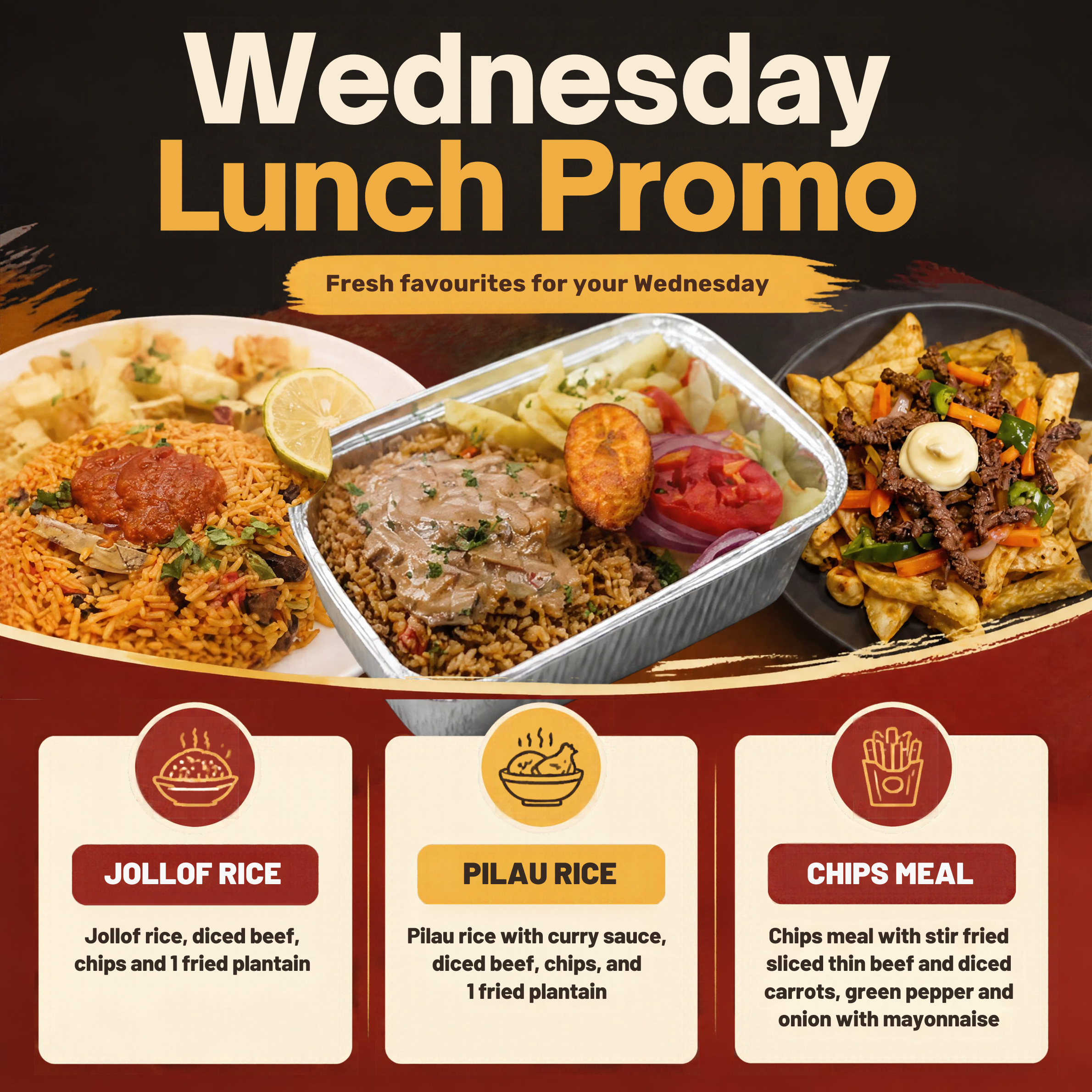 ONE MEAL PROMO  (SM)