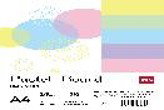 A4 Project Board 100 Sheets 160gsm 5 Pastel Colors