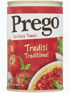 PREGO TRADITIONAL PASTA SAUCE 300GM