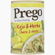 PREGO CHEESE & HERBS PASTA SAUCE 290GM 