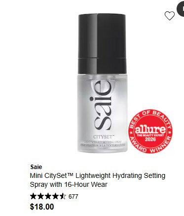 Saie - Mini Setting Spray from the bestseller kit_1