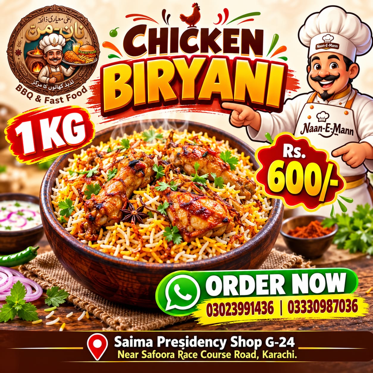Chicken Biryani 1kg_0