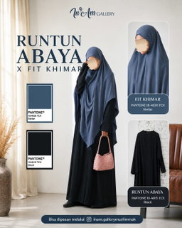 Ummu Mecca | Runtun Abaya | In'am Gallery