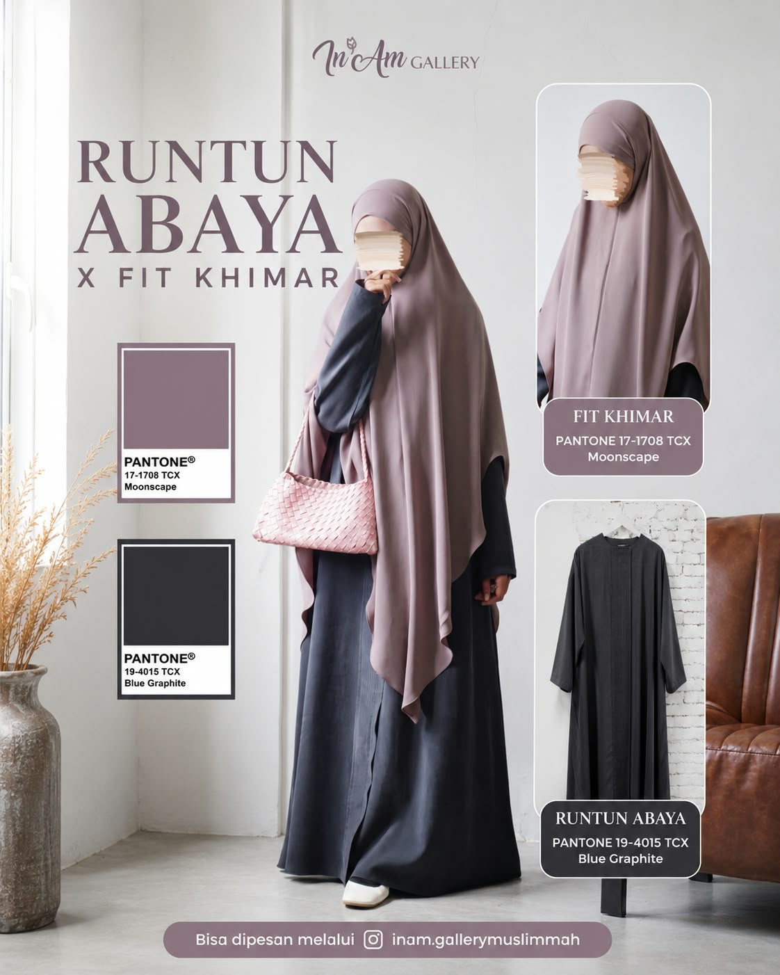 Ummu Mecca | Runtun Abaya | In'am Gallery_2