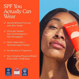 Tower 28 -  SOS SPF 30 Mineral Sunscreen 20ml from Sephora prep & set