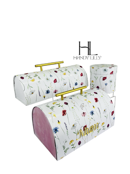 Oval Box with handle