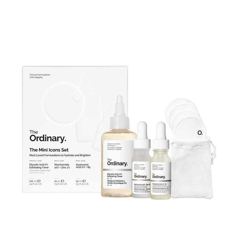 The Ordinary - 4 reusable cotton pads from mini icons set_1