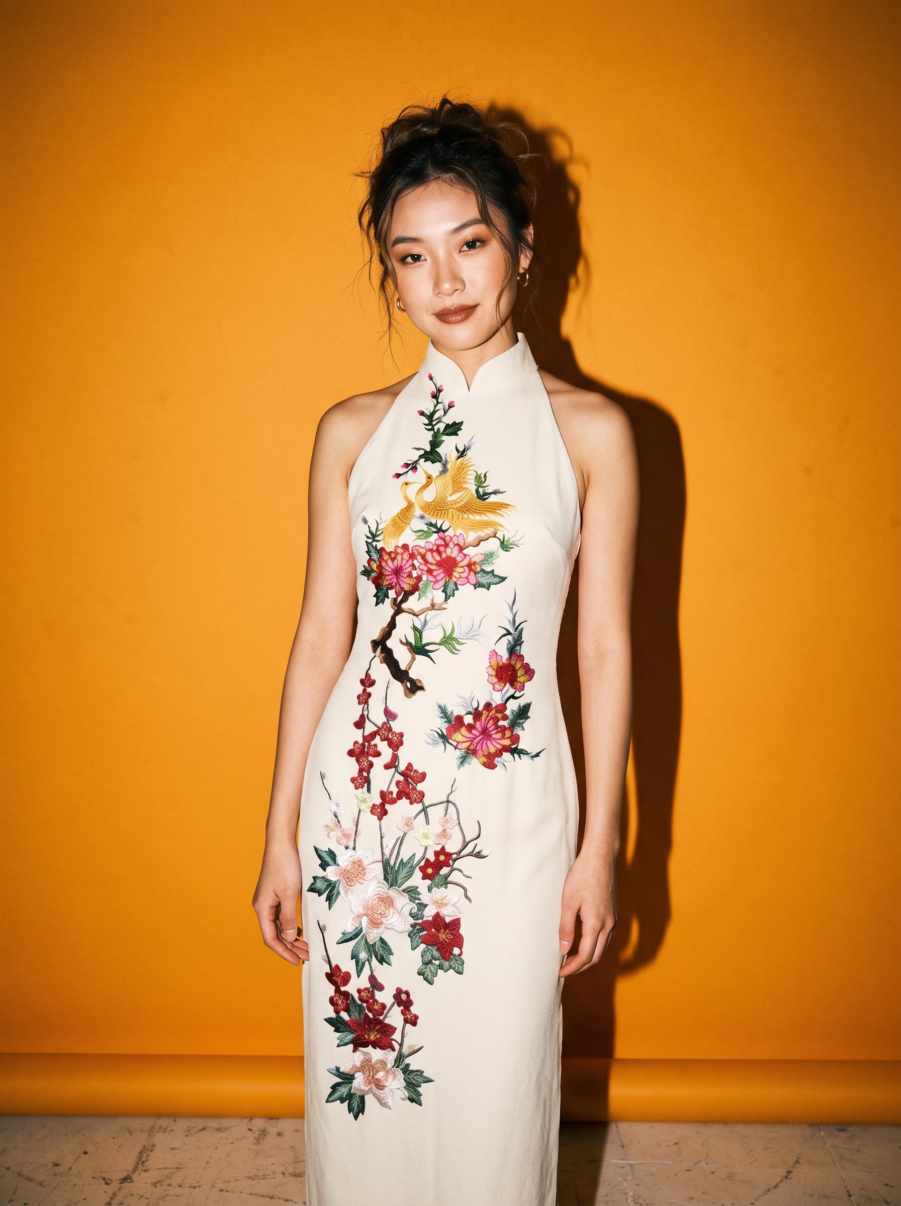 Ivory Cheongsam _0