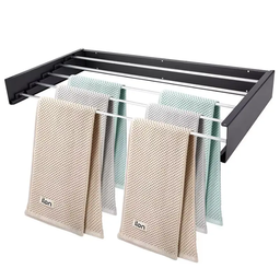 Wall Mount Collapsible Cloth Rack