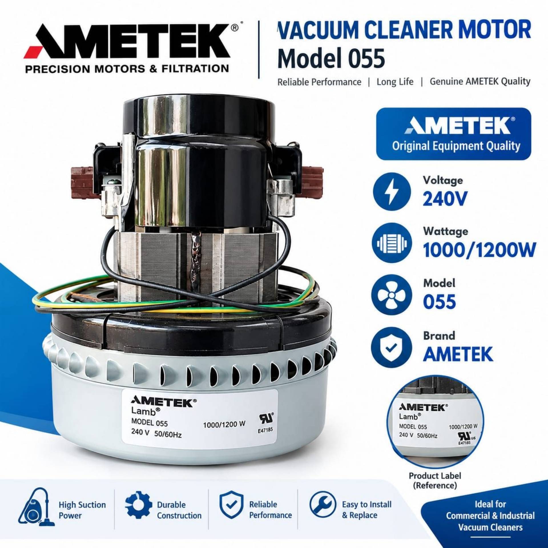 Ametek motor - 0-55_0