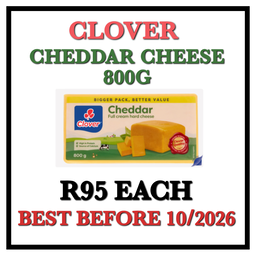 Clover Cheddar Cheese 800g