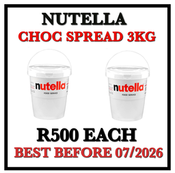 Nutella Chocolate Spread 3kg 