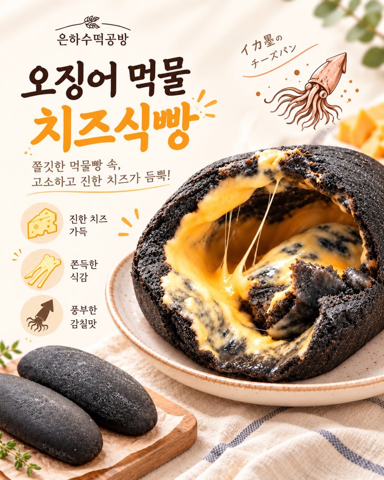 7.오징어먹물 치즈식빵 [7-15]