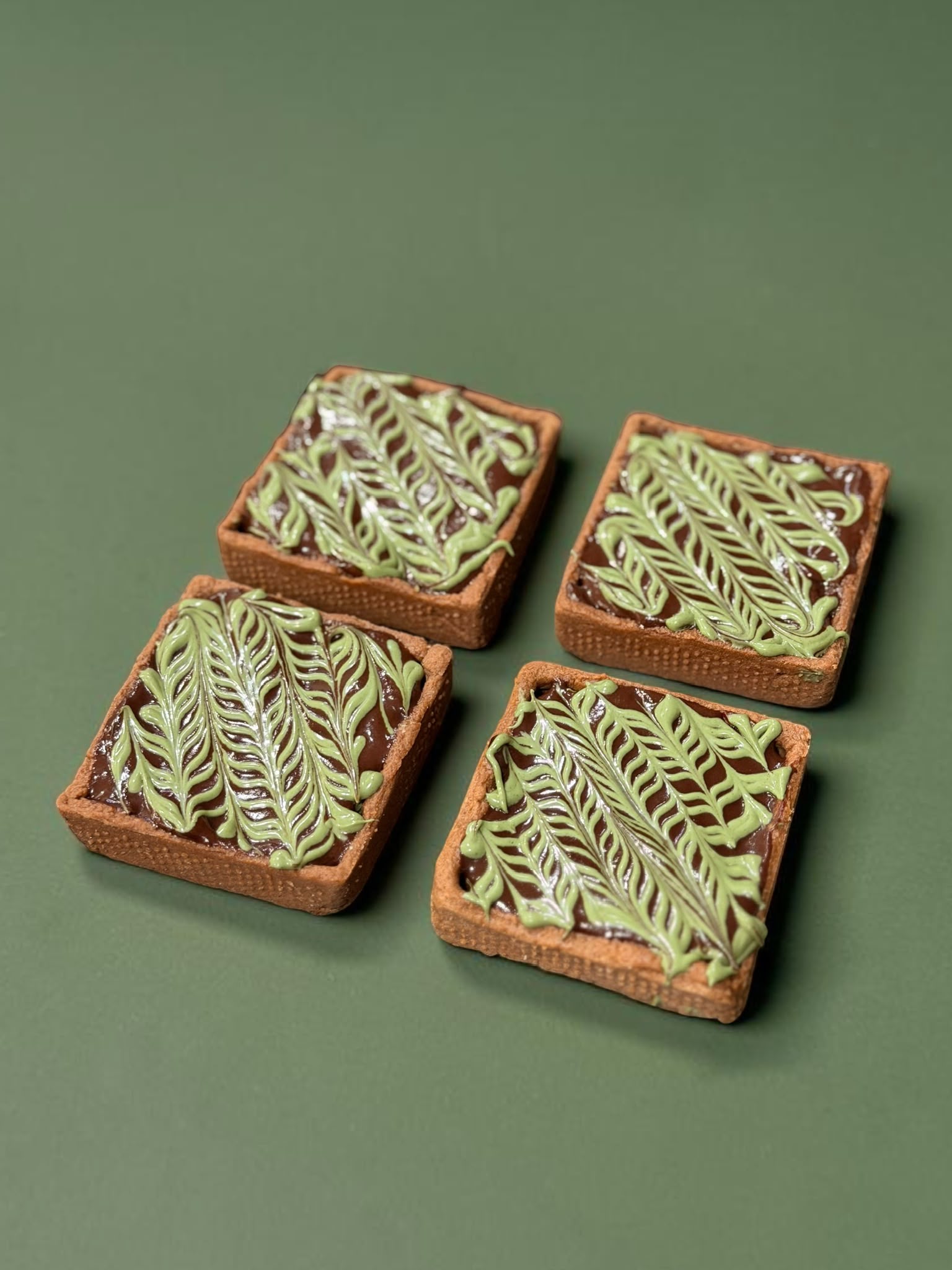 Pistachio Kunafa Chocolate Tart_0
