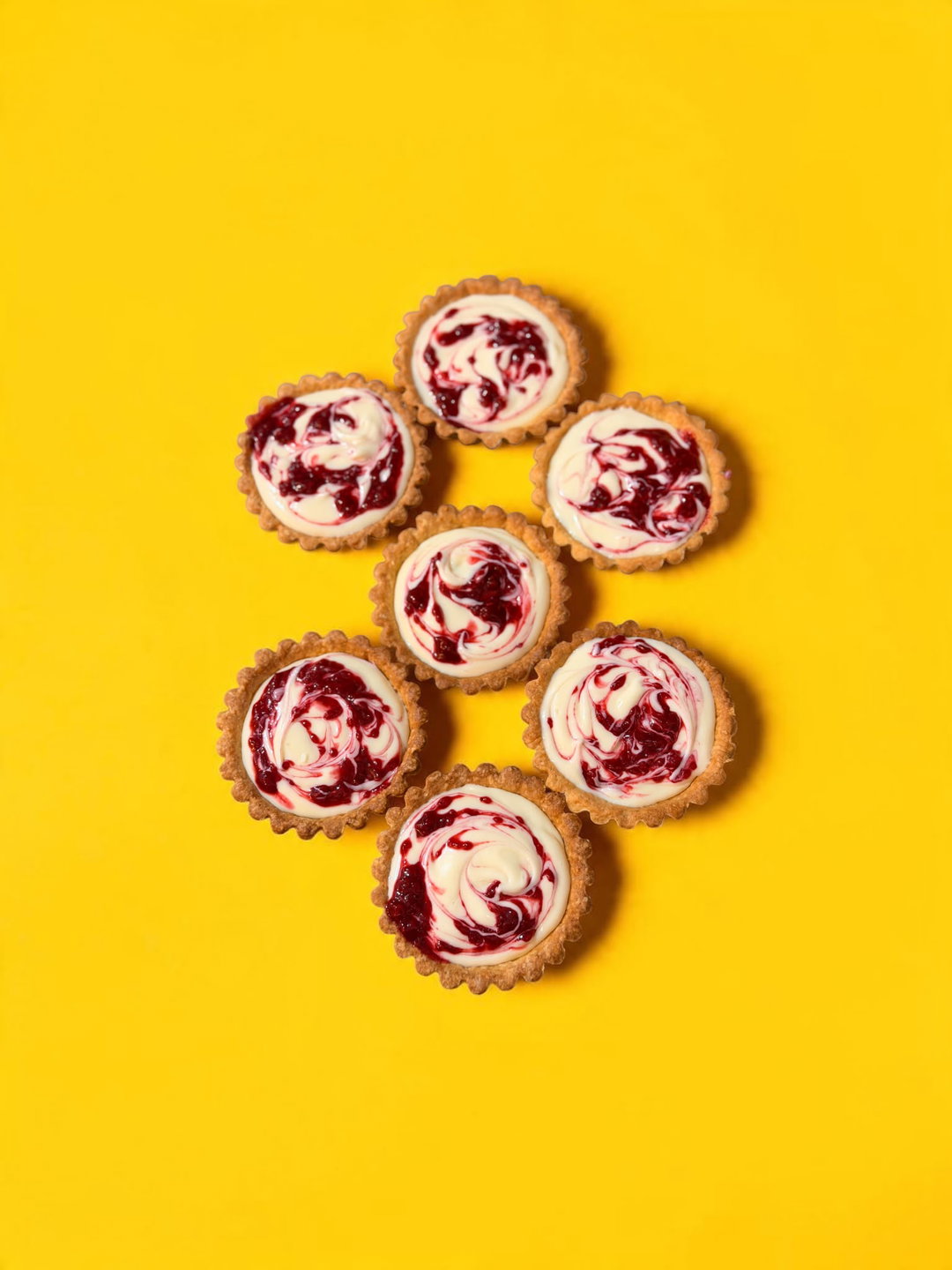 Mini Ripple Cream Tart
