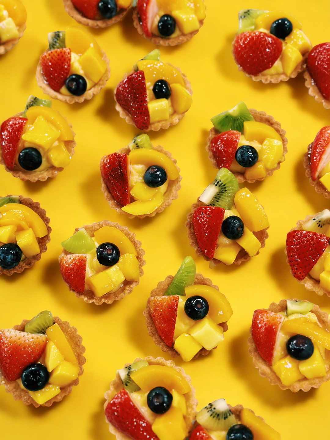 Mini Fresh Mixed Fruit Tart