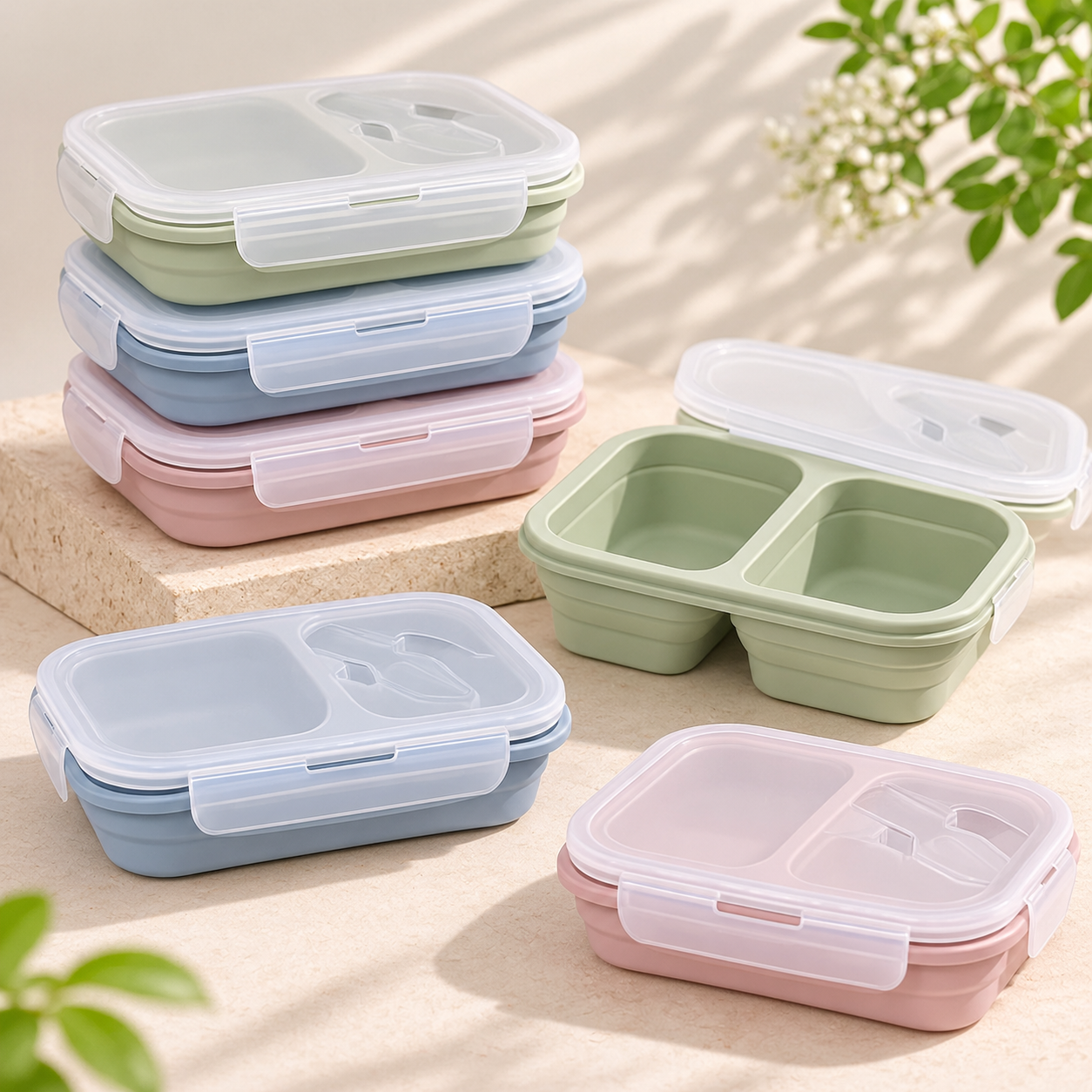 Collapsible Silicon Lunchbox_0