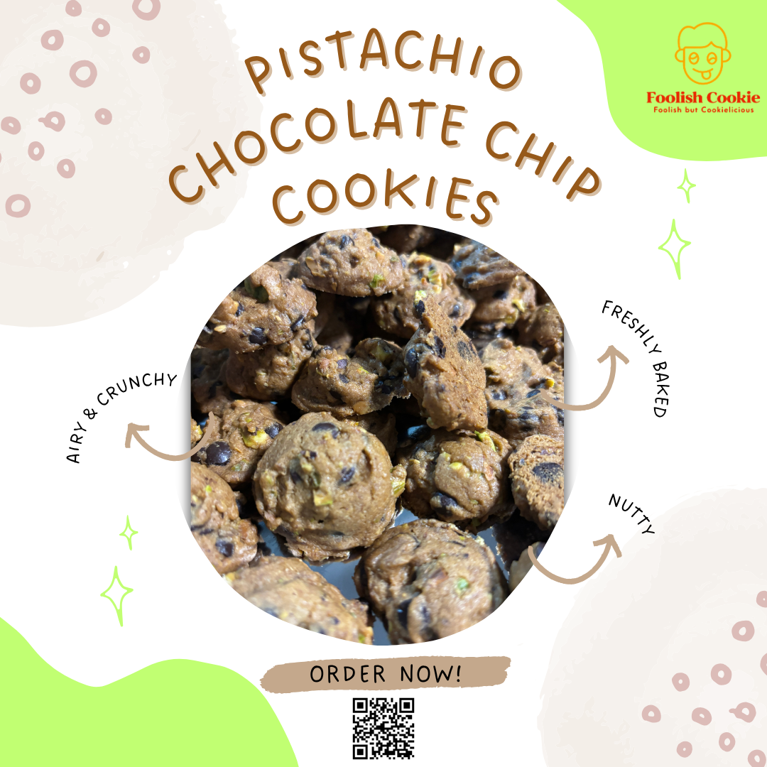 Pistachio Chocolate Chip Cookie