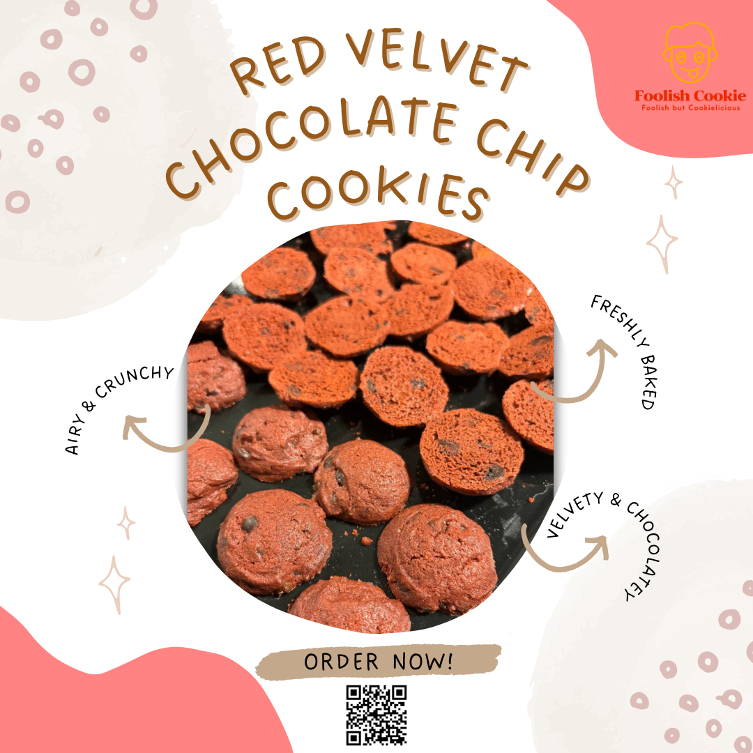 Red Velvet Chocolate Chip Cookie_0