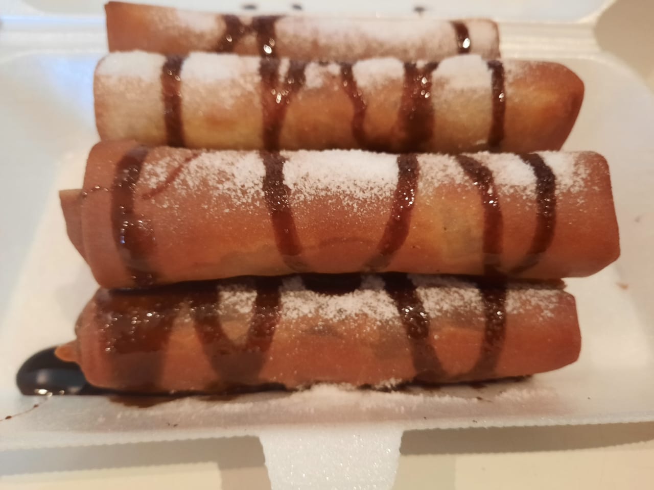 Chocolate Spring Roll