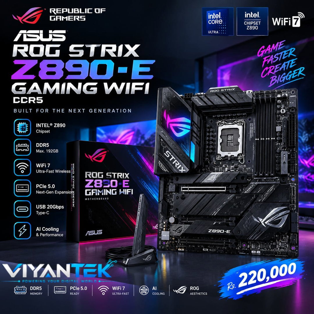ASUS ROG STRIX Z890-E GAMING WIFI DDR5