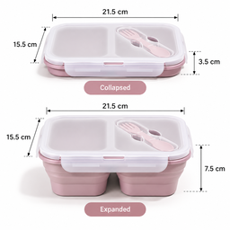 Collapsible Silicon Lunchbox