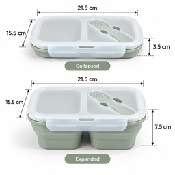 Collapsible Silicon Lunchbox