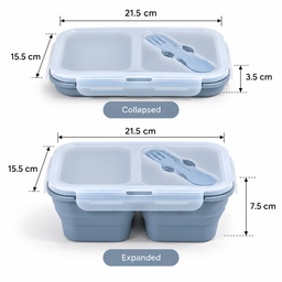 Collapsible Silicon Lunchbox