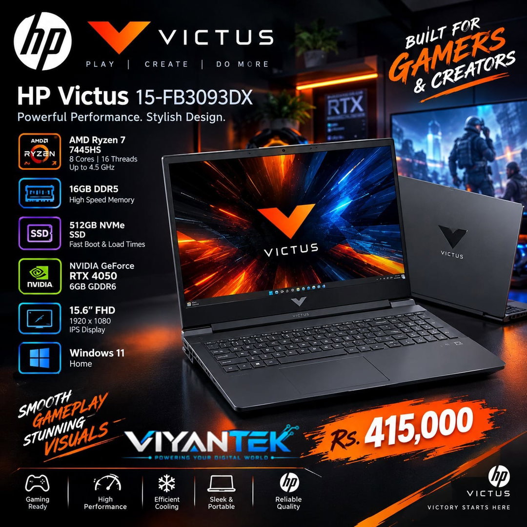 HP VICTUS 15 GAMING LAPTOP 