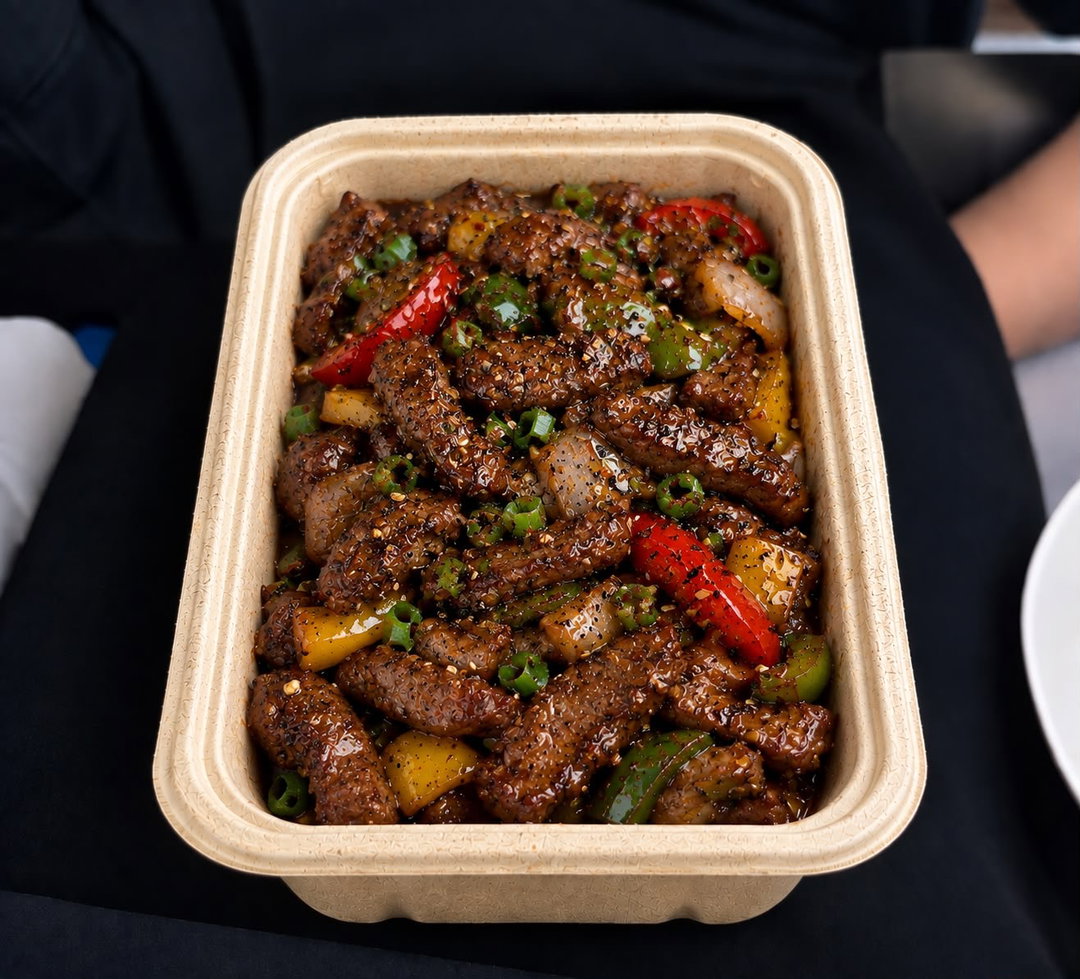 Main - Black pepper steak
