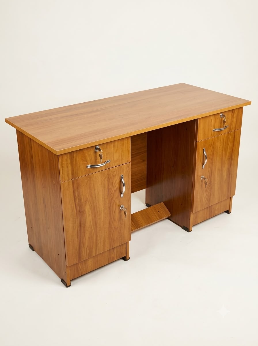 EXECUTIVE DUAL-PEDESTAL OFFICE & STUDY DESK
