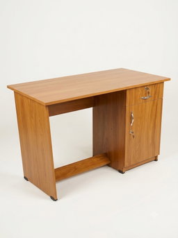 COMPACT SINGLE-PEDESTAL OFFICE & STUDY DESK
