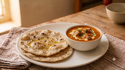 2Chappathi+Butter Chicken