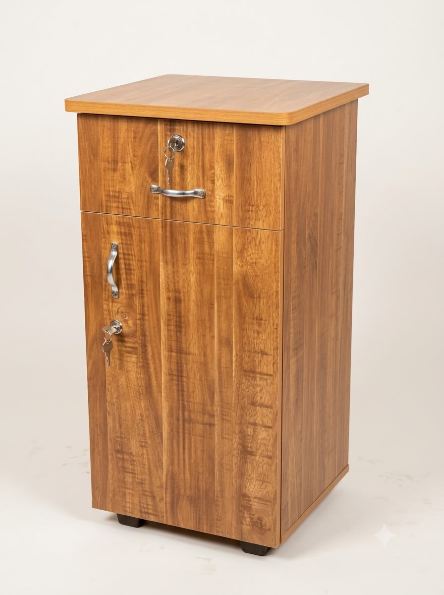 COMPACT UTILITY & BEDSIDE STORAGE CABINET