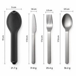 Portable Stainless Steel Cutlery Set