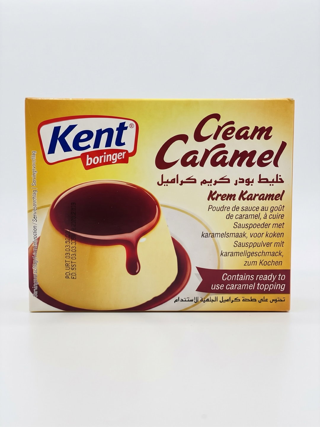 Kent Boringer Cream Caramel خليط بودر كريم كراميل كينت بورينجر
