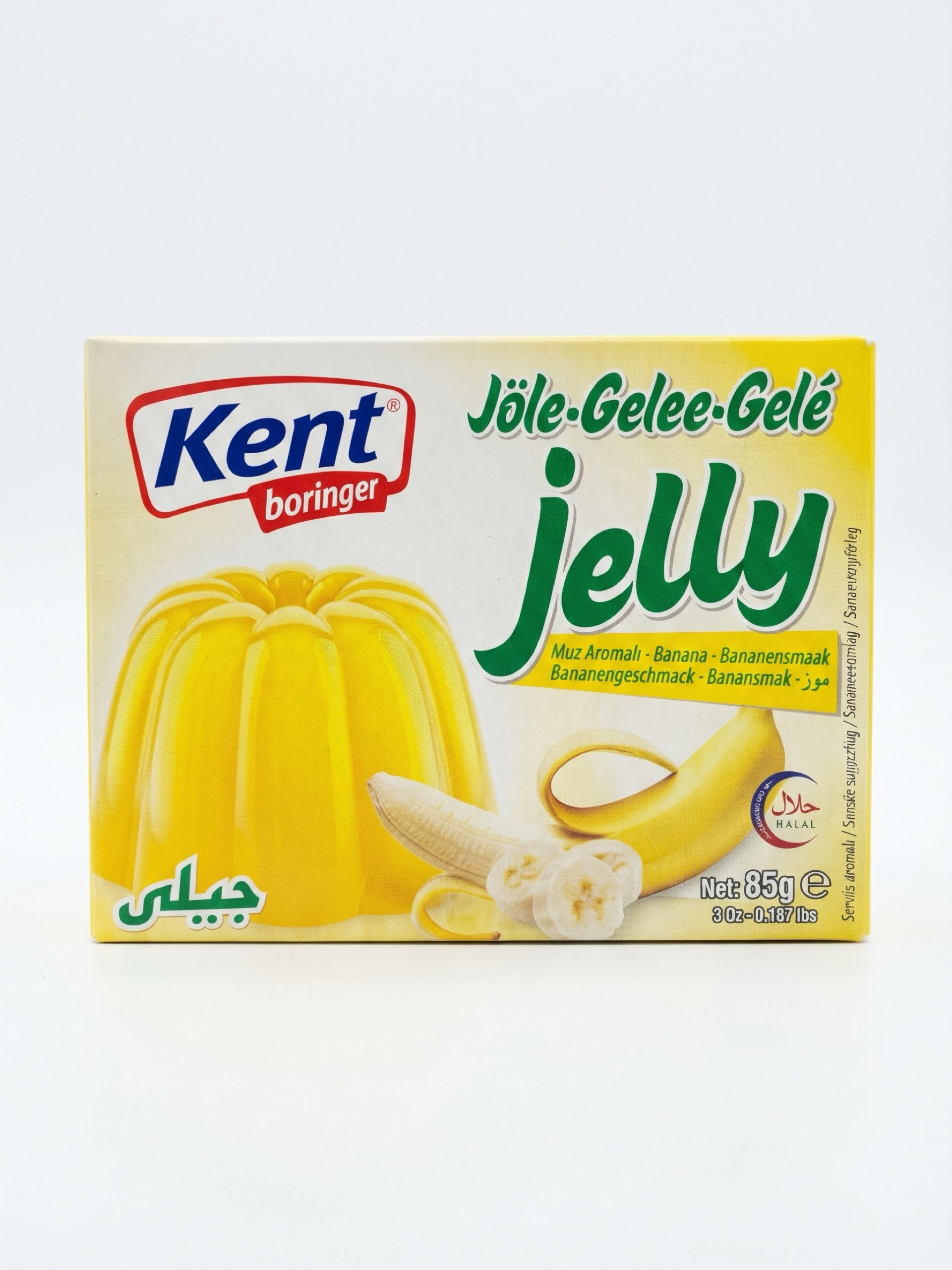 Kent Boringer Jelly Banana 85g جيلي بنكهة الموز كينت بورينجر 85 غرام_0