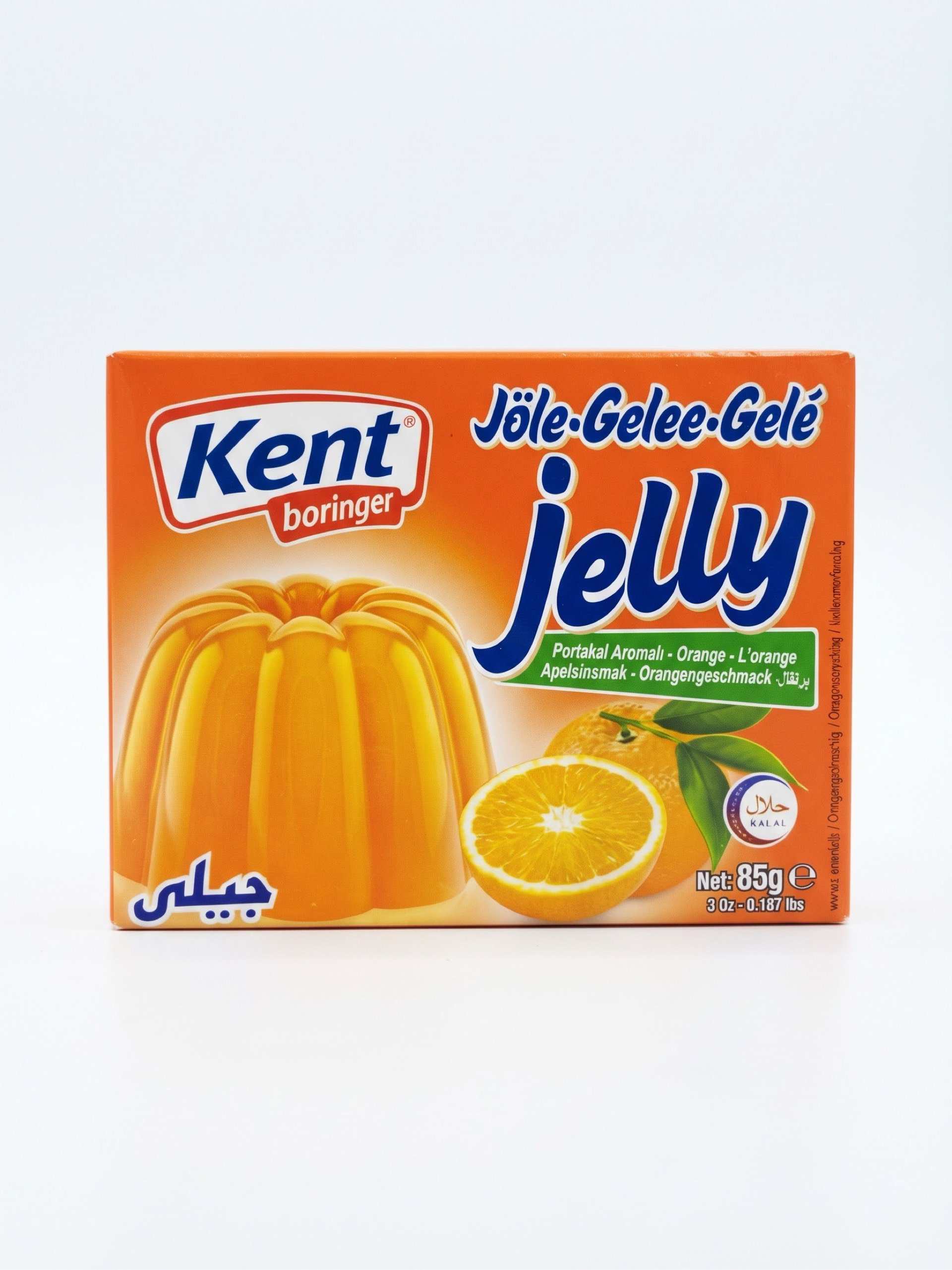 Kent Boringer Jelly Orange 85g جيلي بنكهة البرتقال كينت بورينجر 85 غرام_0