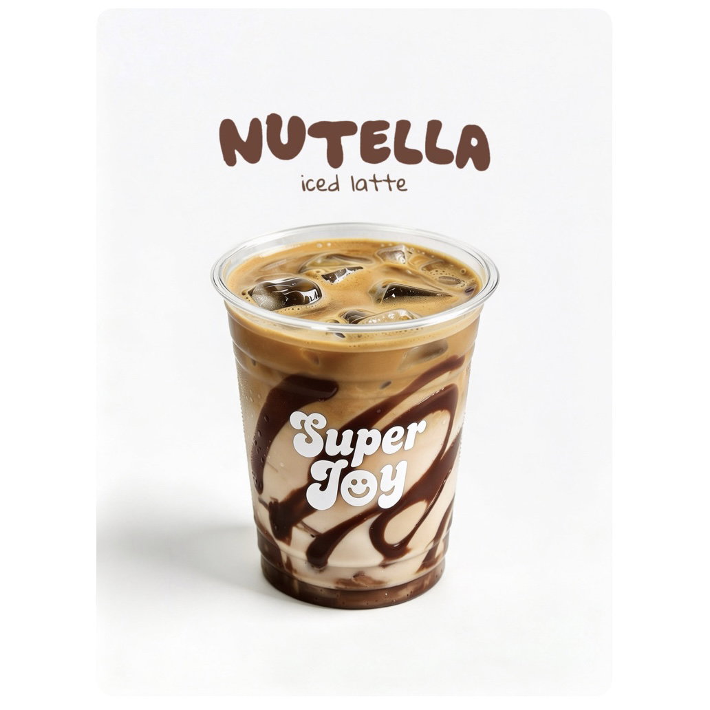 Iced Nutella Latte