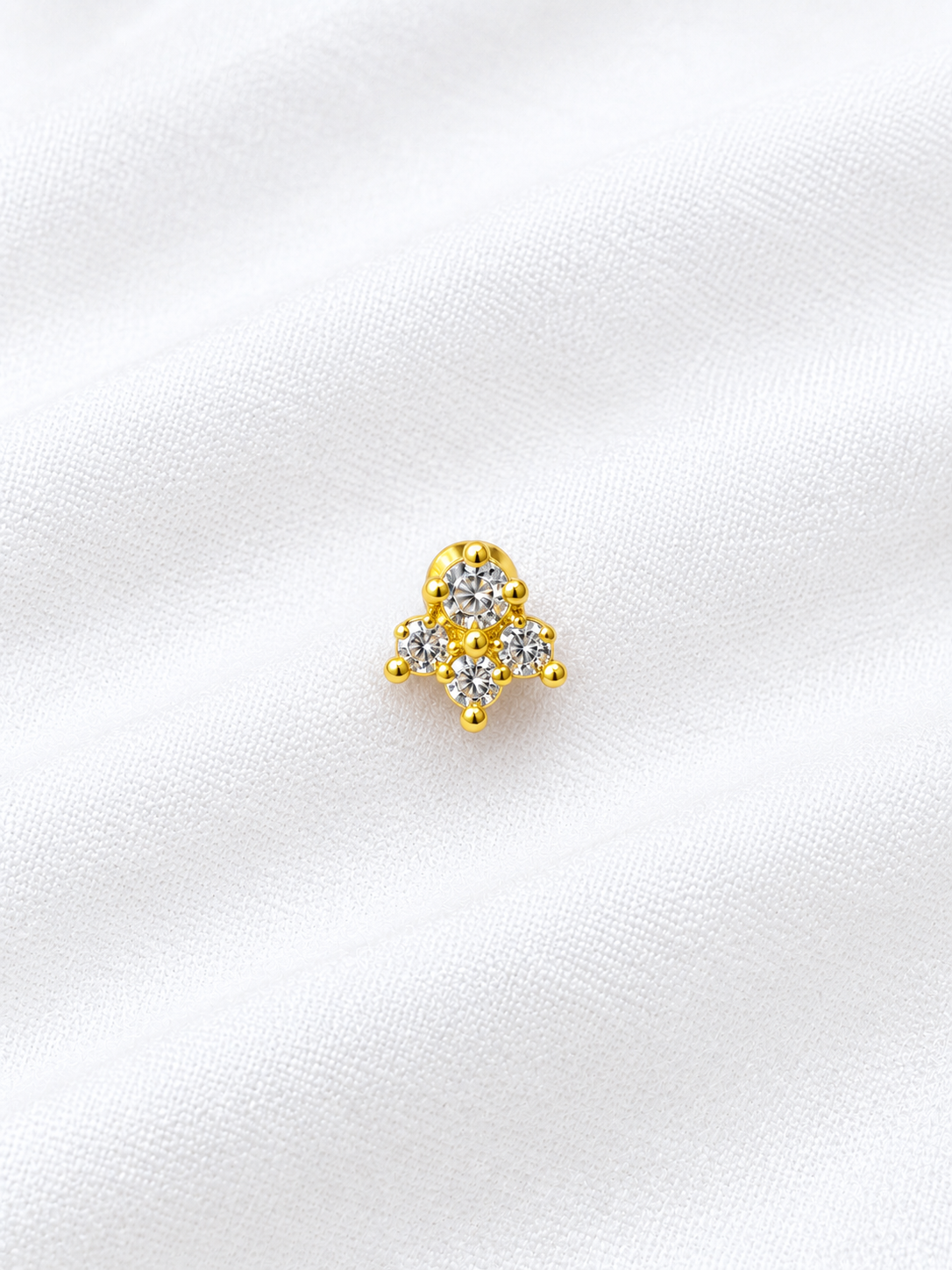 4 stone nose pin_0