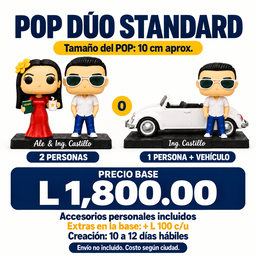 POP Dúo Standard (10 cm)