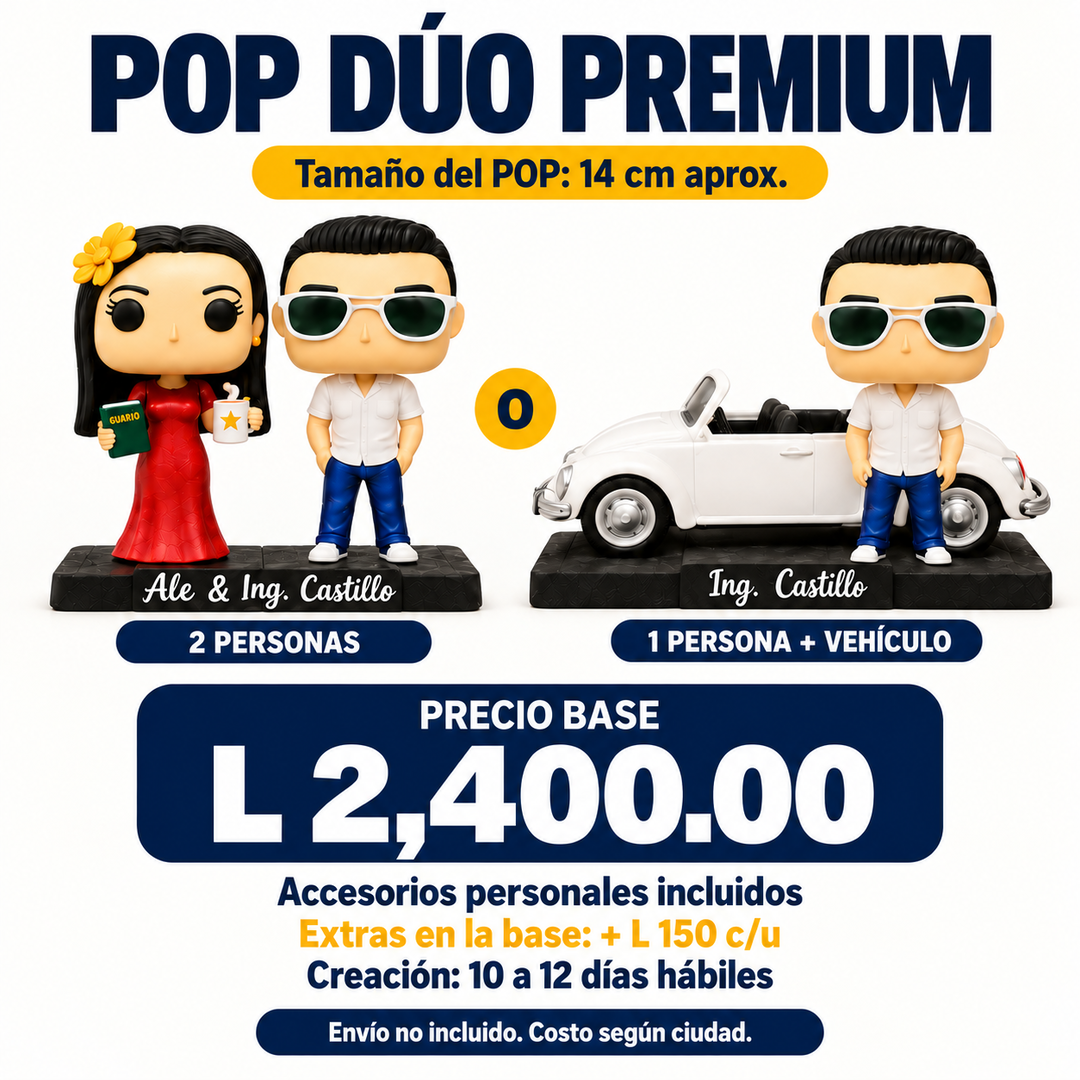POP Dúo Premium (14 cm)