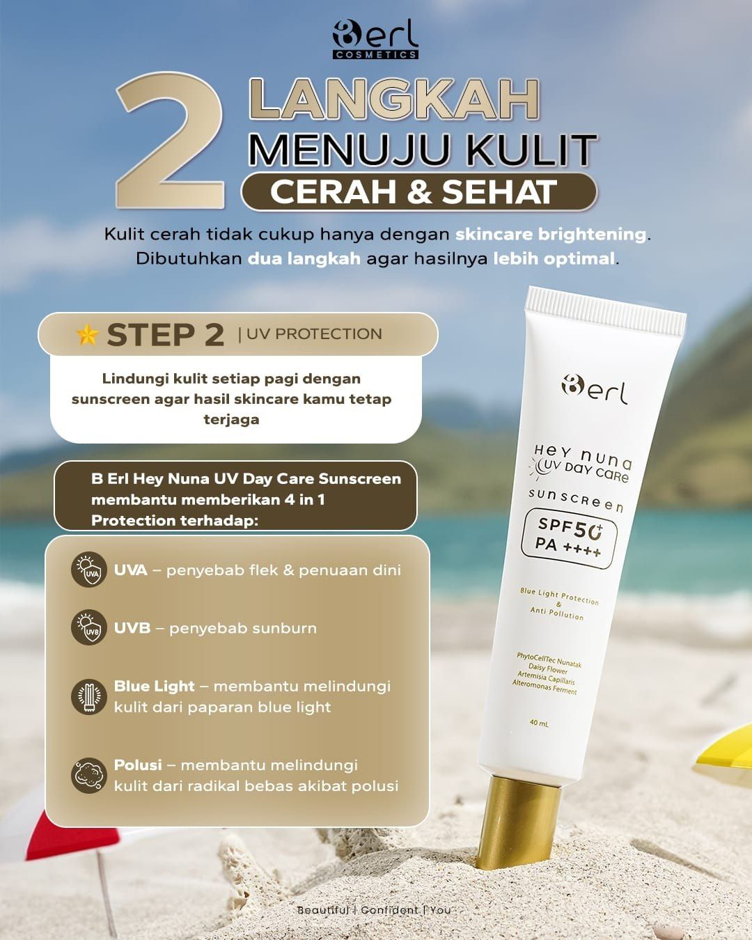 B ERL HEY NUNA UV DAY CARE SUNSCREEN SPF 50+ PA++++_2