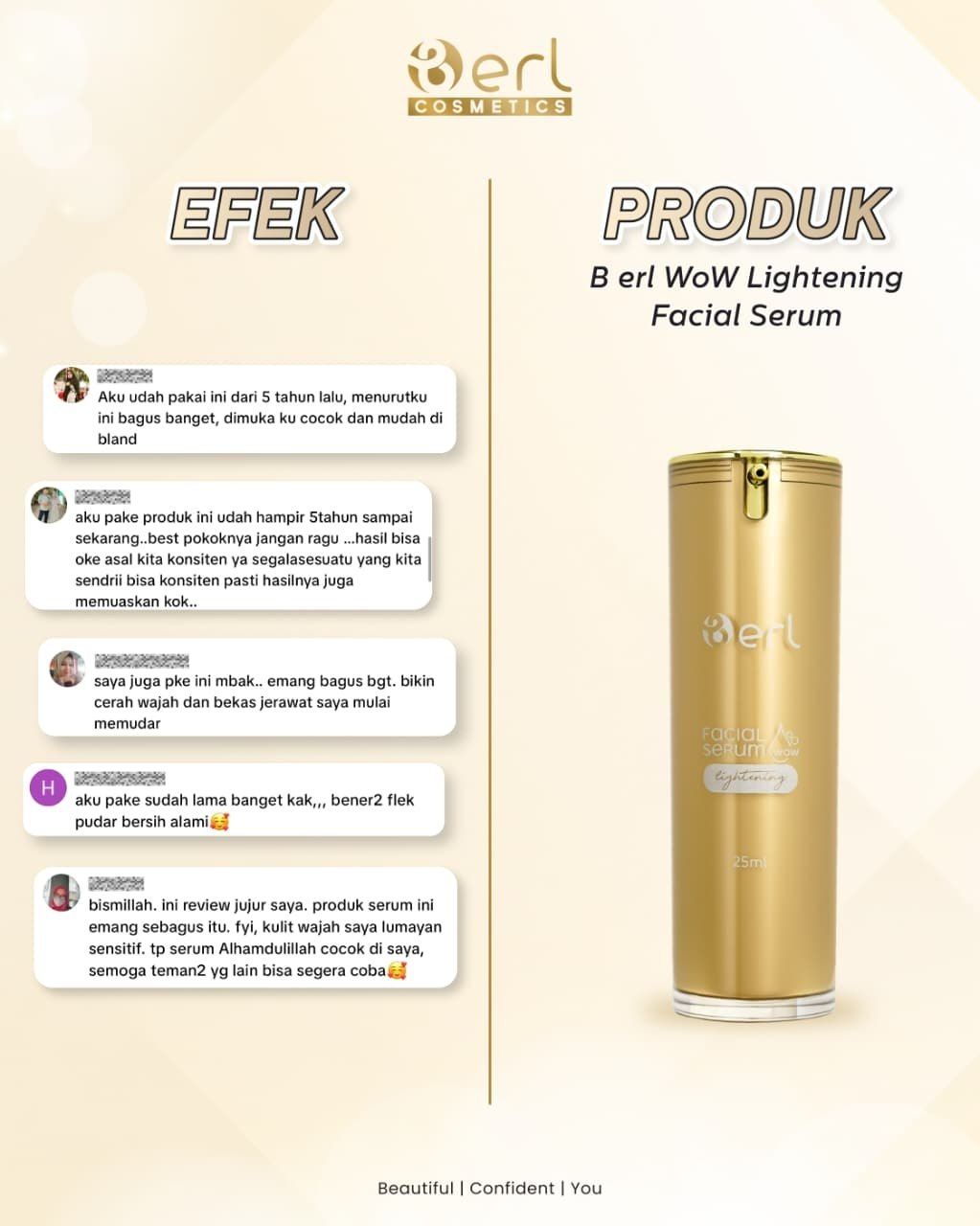 FACIAL SERUM B ERL COSMETIC