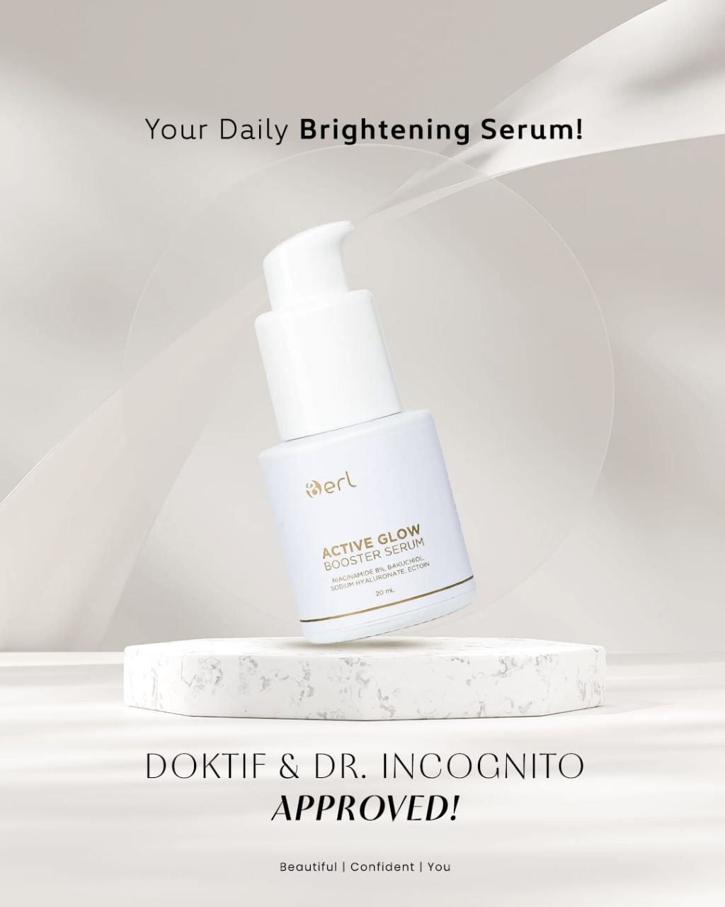 B ERL ACTIVE GLOW BOOSTER SERUM 20 ml
