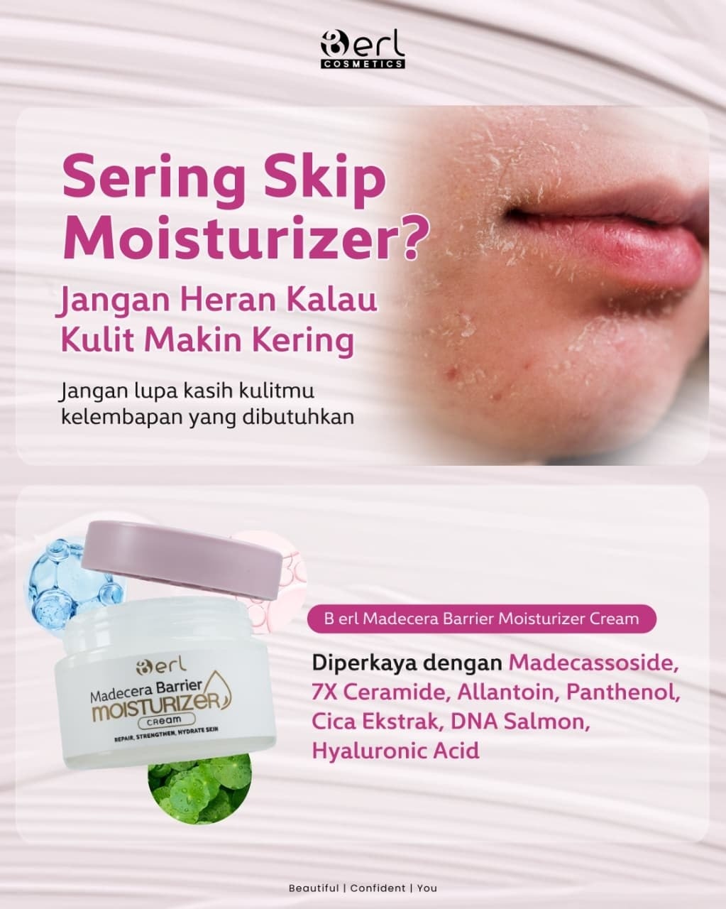 B ERL MADECERA BARRIER MOISTURIZER CREAM 30 GRAM_1