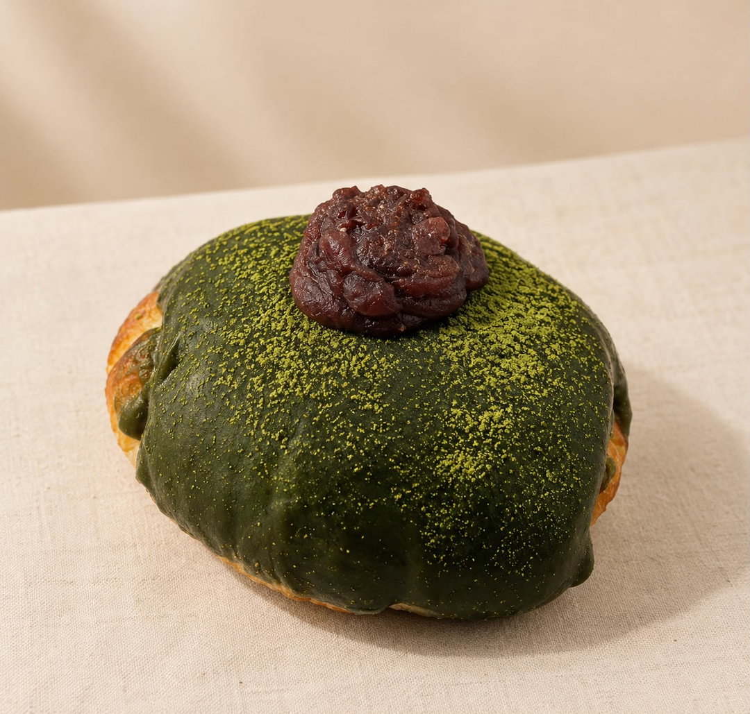 Matcha Azuki Cream Shio Pan