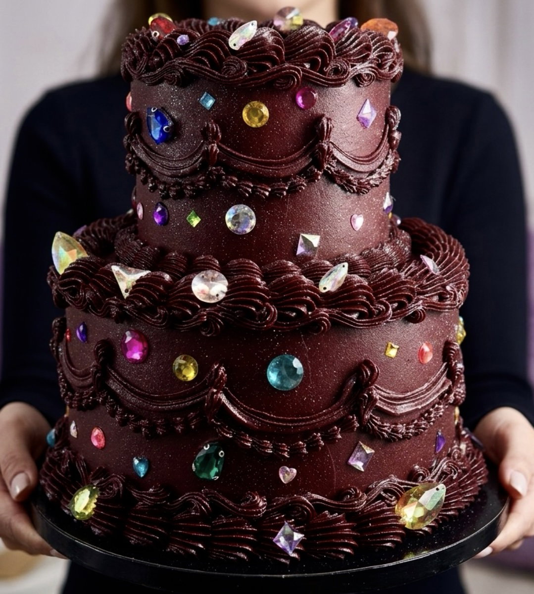 BeDazzled Glitter Tier Cake _2
